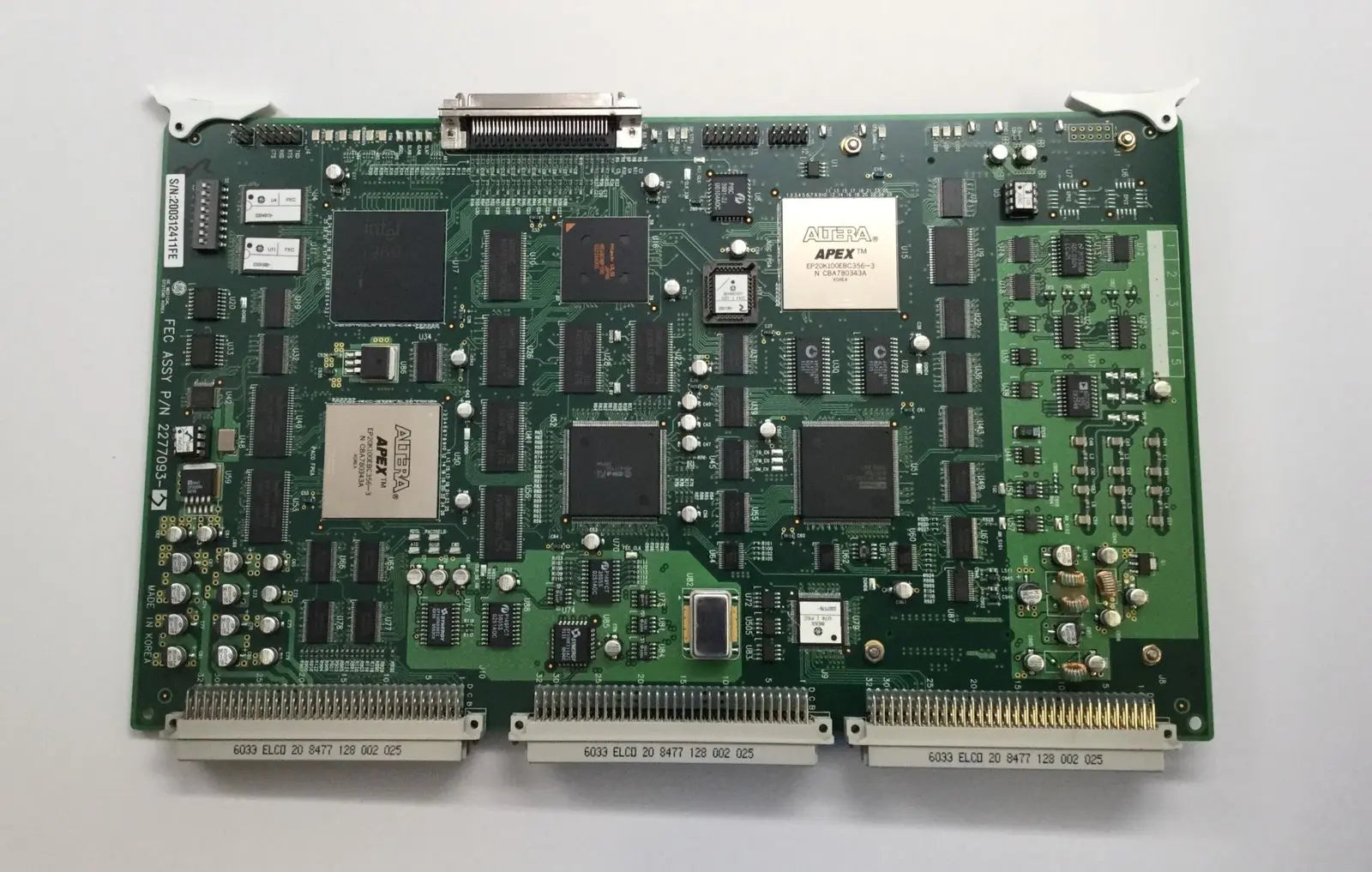 GE Logiq 5 Expert Ultrasound 2277093-7 Front End Controller (FEC) Board DIAGNOSTIC ULTRASOUND MACHINES FOR SALE