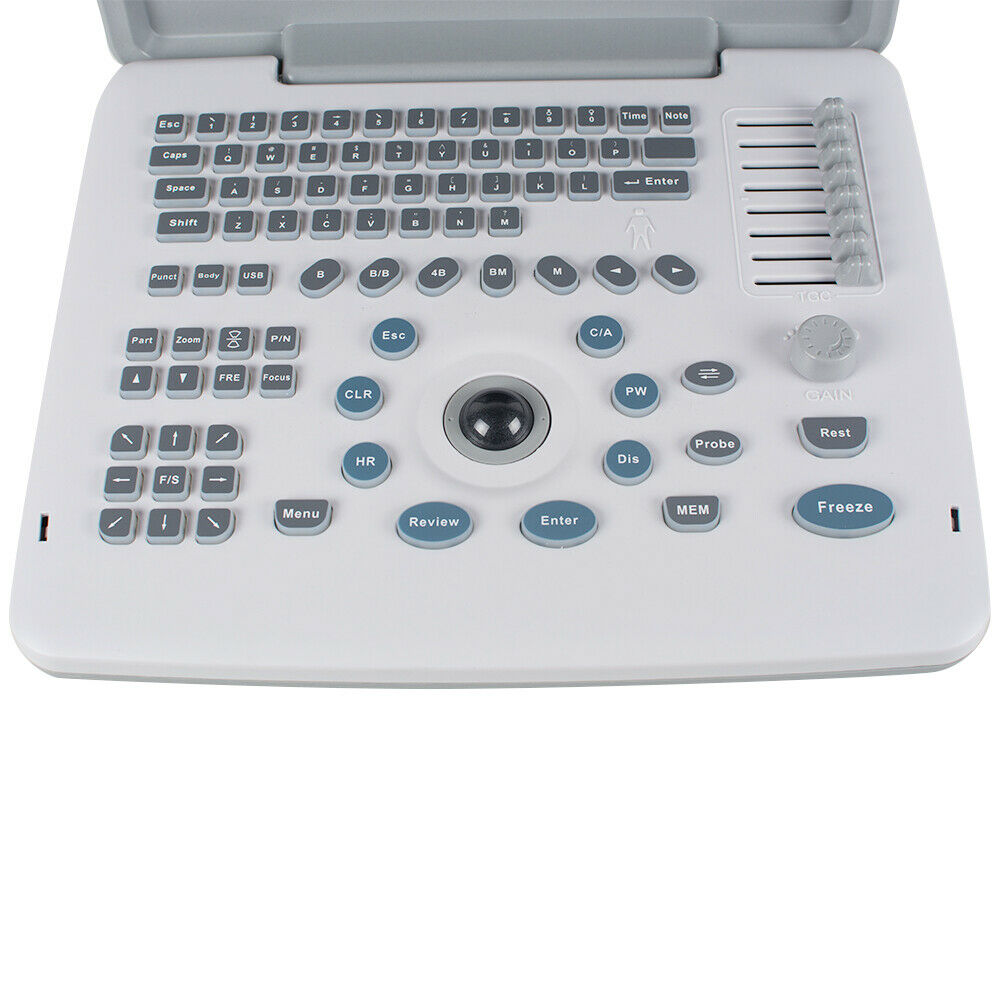 LCD Full Digital Portable Ultrasound Scanner Machine Convex Linear 2 Probes + 3D DIAGNOSTIC ULTRASOUND MACHINES FOR SALE