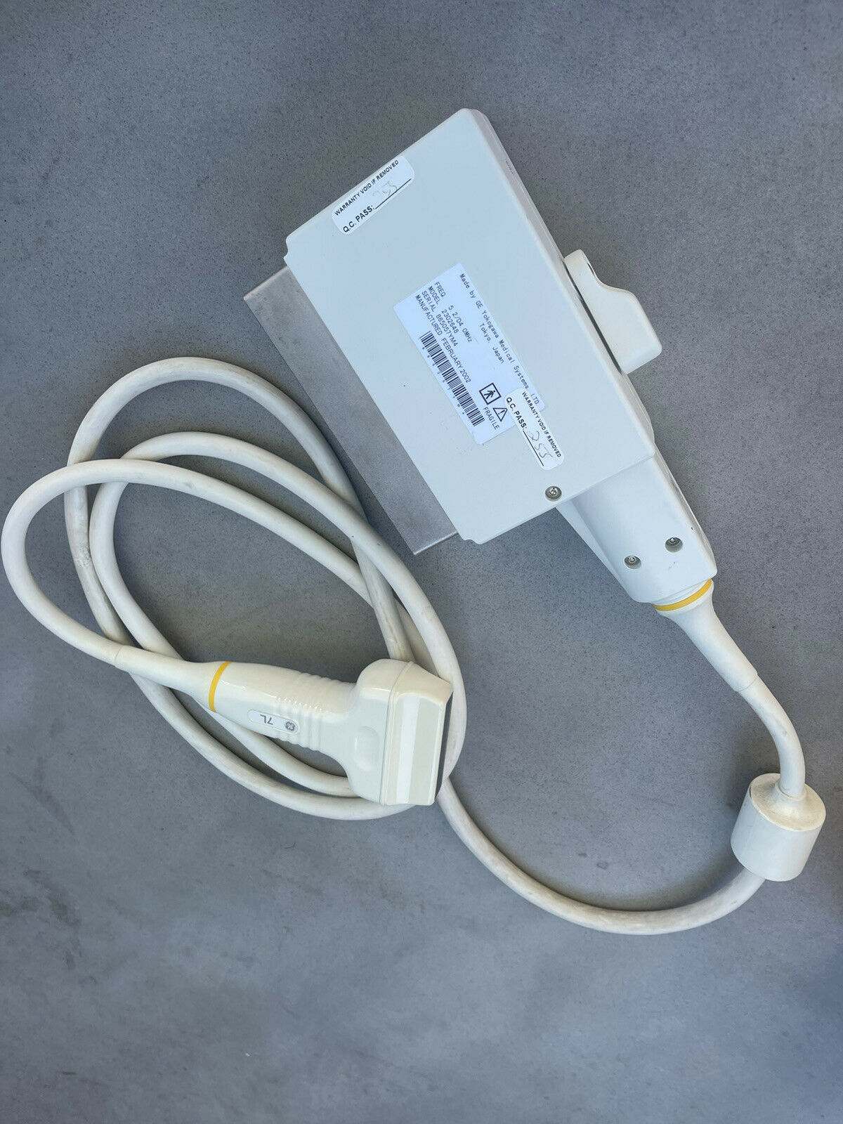 GE 7L Ultrasound transducer probe Model 2302648 DIAGNOSTIC ULTRASOUND MACHINES FOR SALE