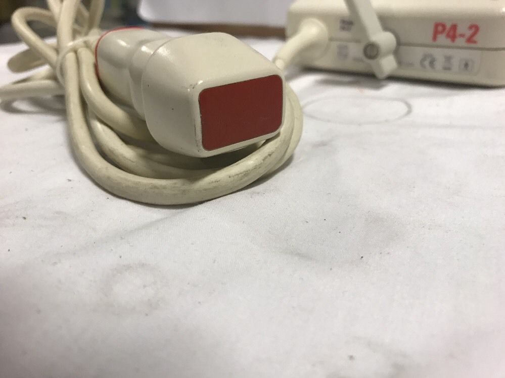red probe head white and red