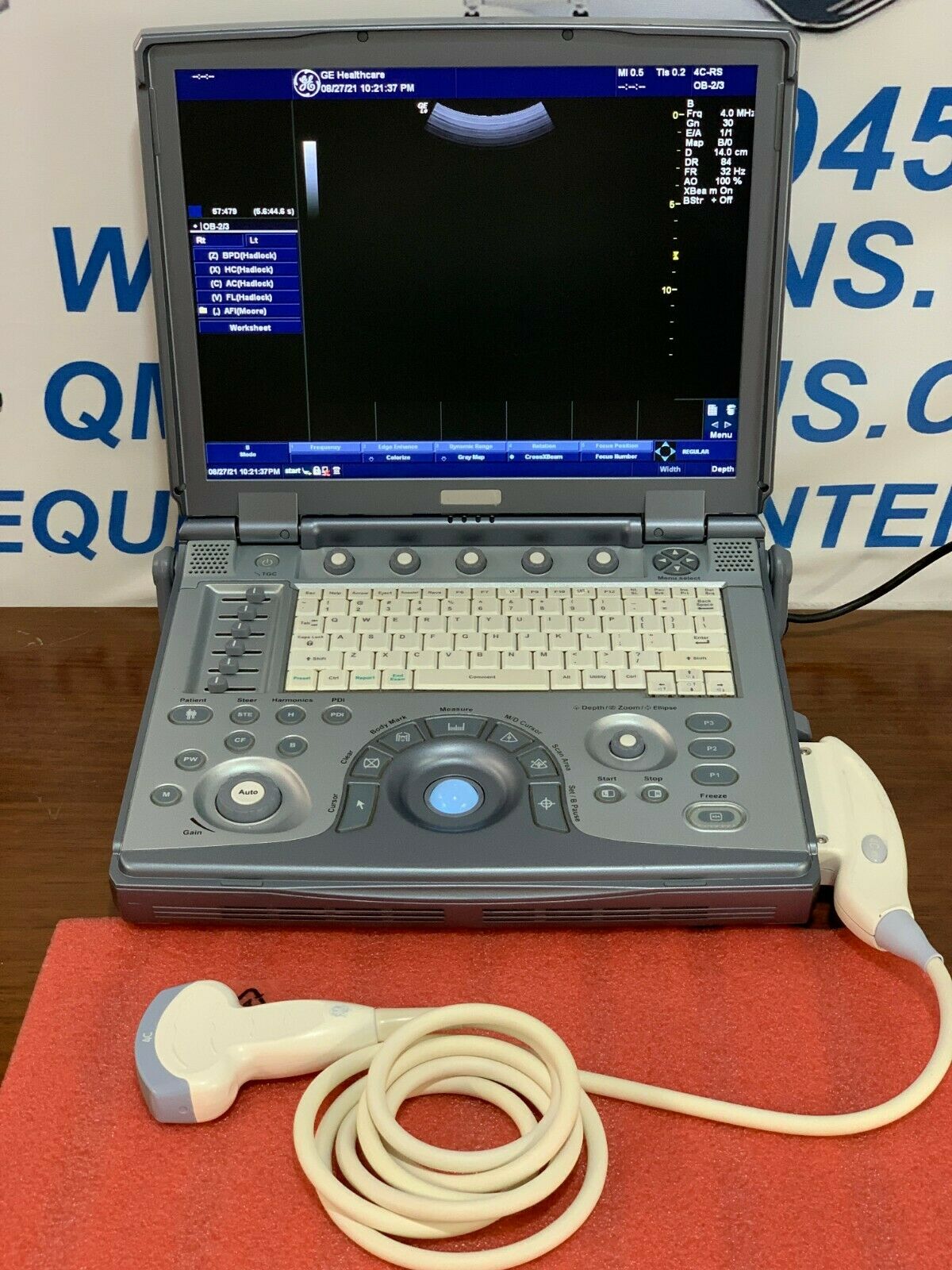 GE LOGIQ E BT11 ULTRASOUND (DOM 2011) WITH 1 TRANSDUCER INCLUDED DIAGNOSTIC ULTRASOUND MACHINES FOR SALE
