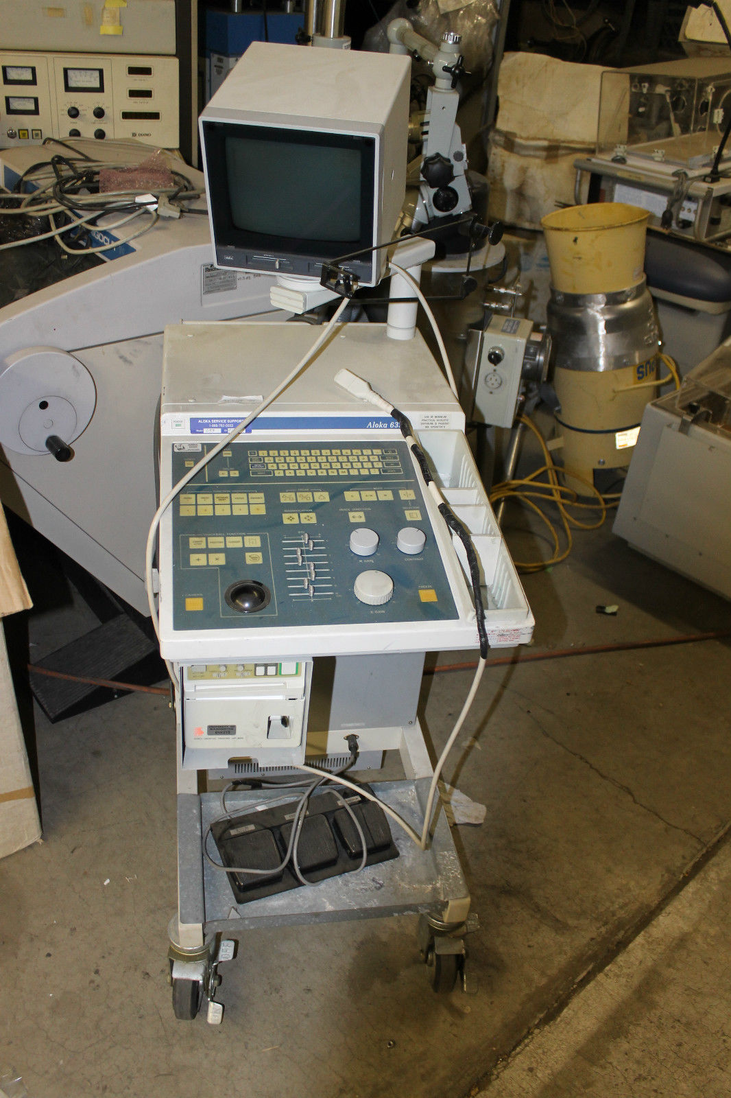 Corometrics Aloka 633 Ultrasound Unit DIAGNOSTIC ULTRASOUND MACHINES FOR SALE