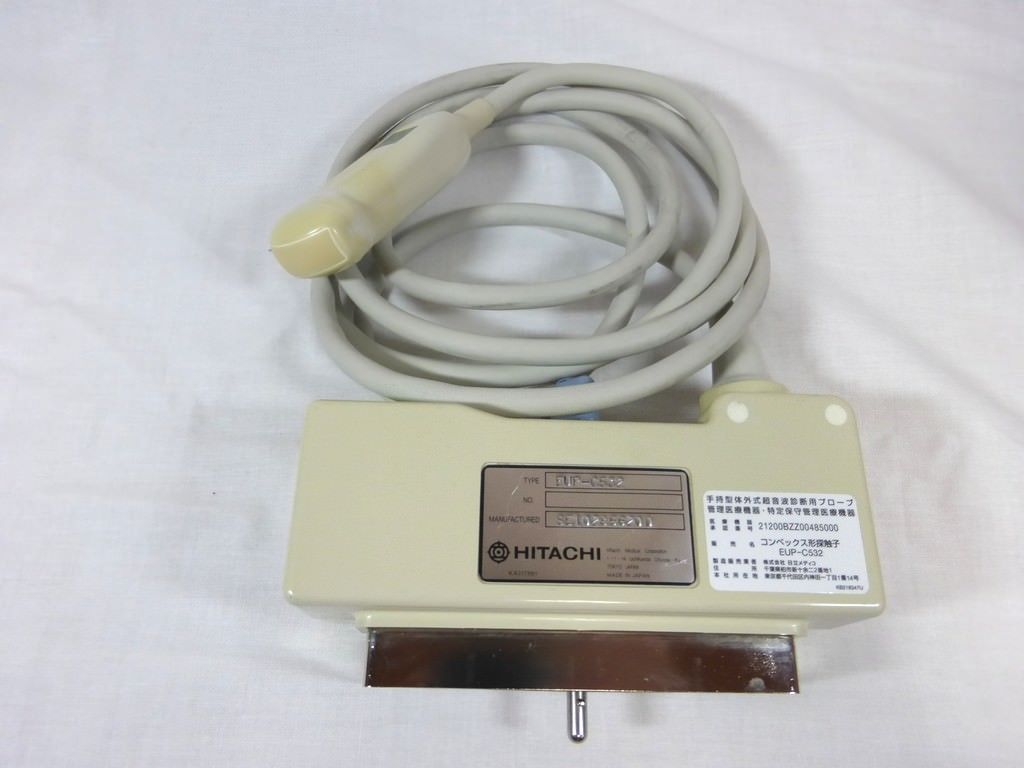 Hitachi EUP-C532 Micro convex Ultrasound Transducer probe DIAGNOSTIC ULTRASOUND MACHINES FOR SALE