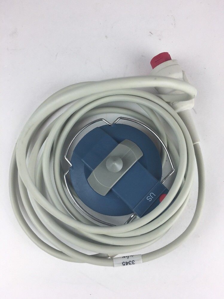Philips HP QMS 3345 TOCO Fetal Ultrasound Transducer