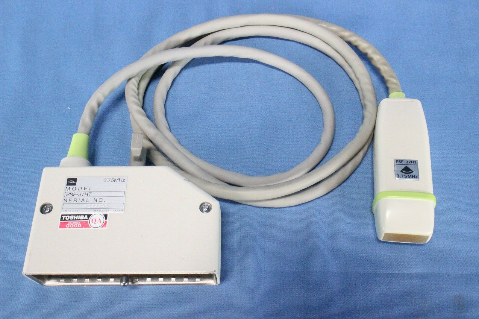 Toshiba PSF-37HT Ultrasound Transducer 3.75MHz Ultrasound Probe with Warranty DIAGNOSTIC ULTRASOUND MACHINES FOR SALE