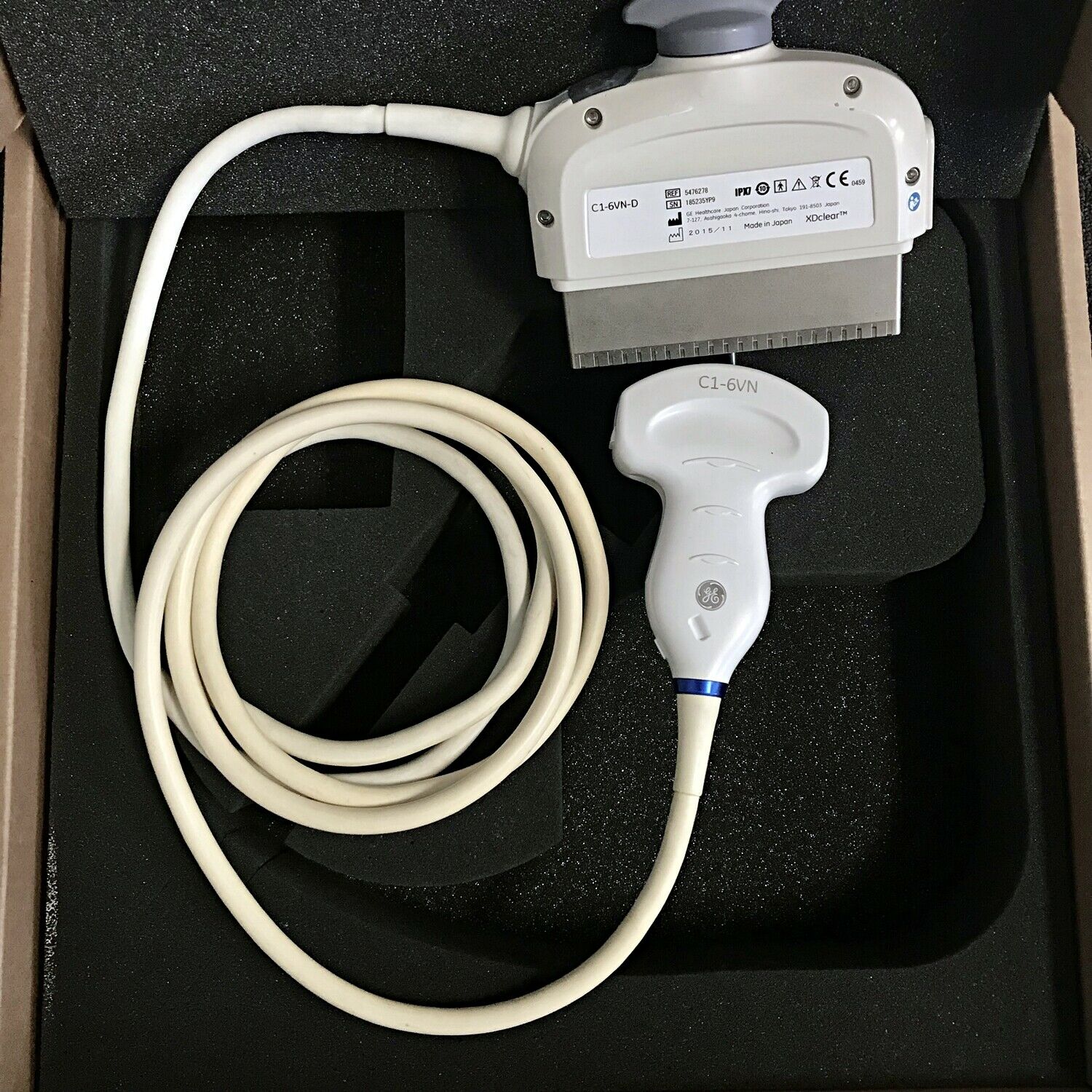 GE C1-6VN-D Curved Array Ultrasound Transducer Probe DIAGNOSTIC ULTRASOUND MACHINES FOR SALE