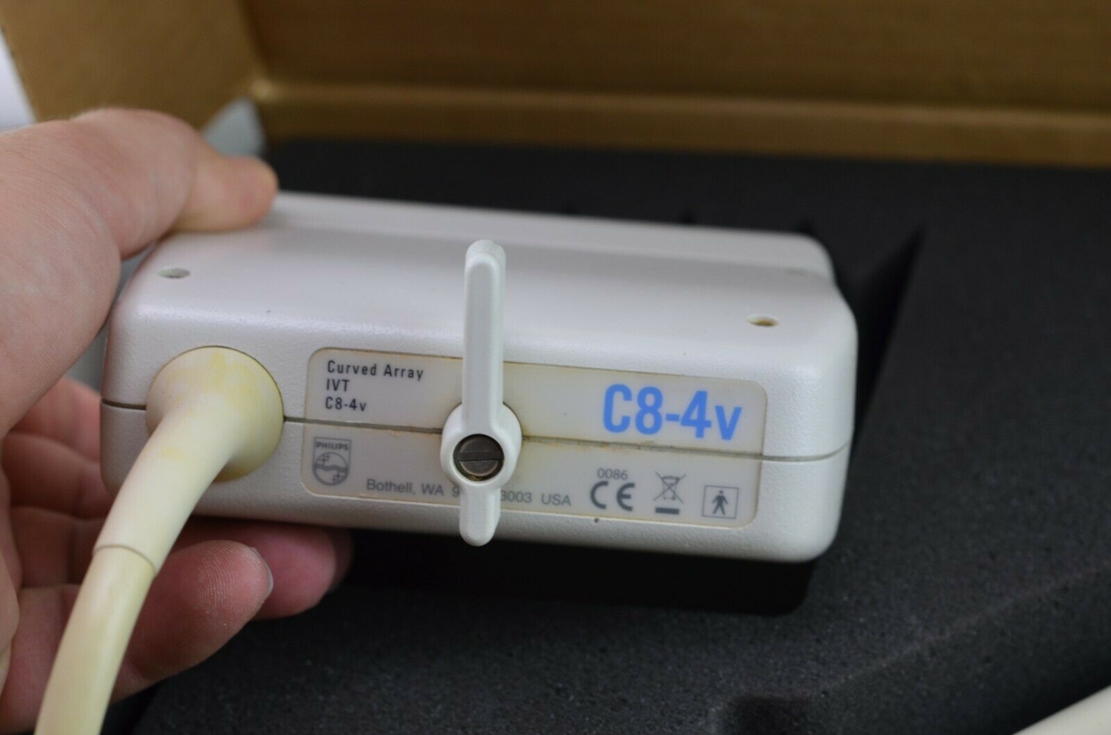 PHILIPS C8-4v IVT CURVED ARRAY ENDOCAVITY PROBE TRANSVAGINAL ULTRASOUND PROBE DIAGNOSTIC ULTRASOUND MACHINES FOR SALE