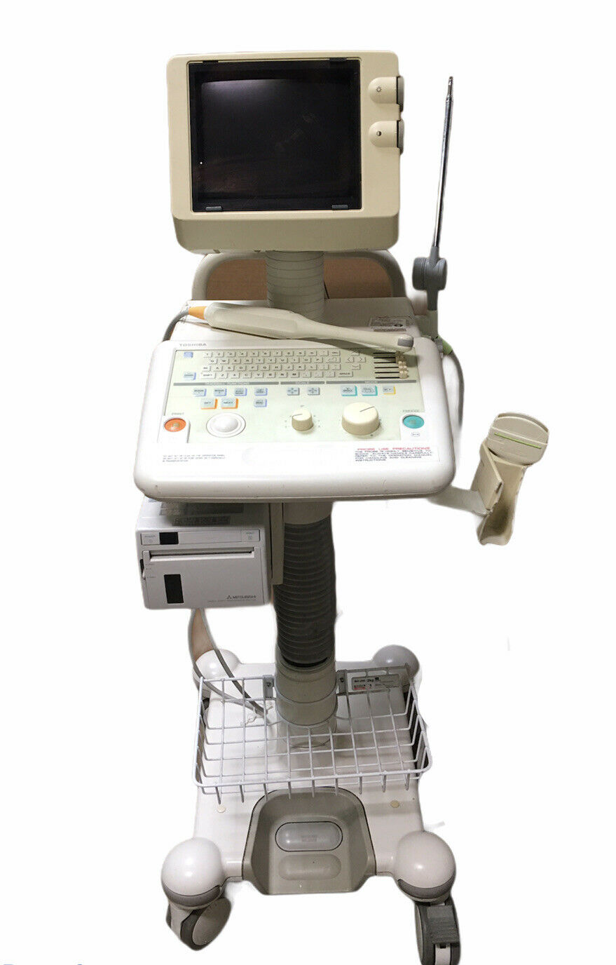 Toshiba Capasee | Medical Diagnostic Ultrasound System w/ PVG-601V & PVG-366M