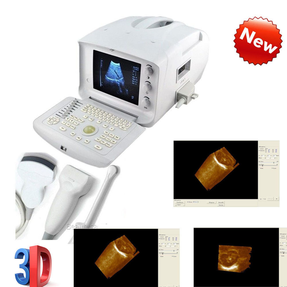 Digital Portable Ultrasound Scanner +convex+linear+Vaginal 3 Probes/Sensors 3D 190891896759 DIAGNOSTIC ULTRASOUND MACHINES FOR SALE