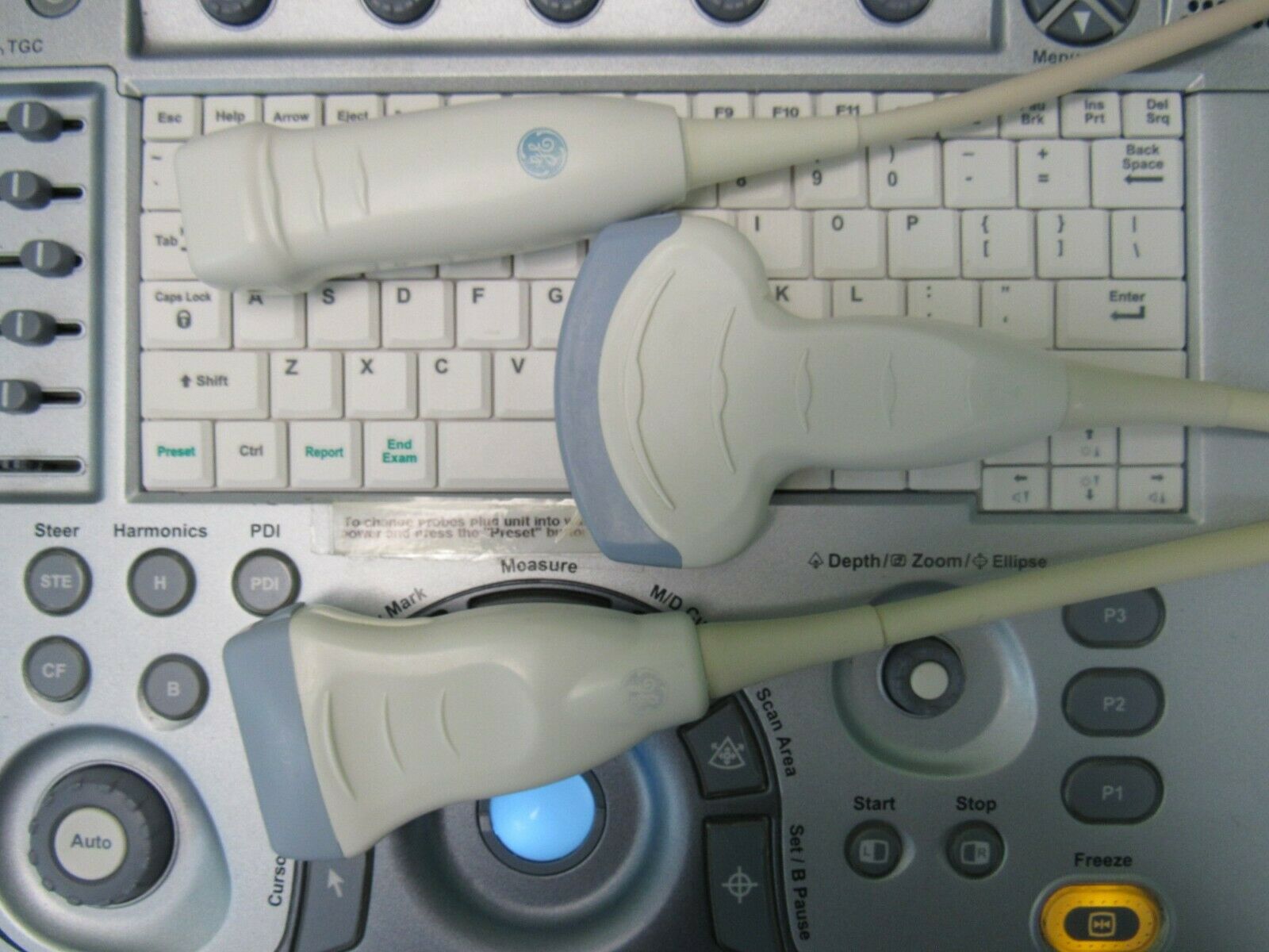 GE Logiq E Portable Ultrasound + 3 Probes (3S-RS, 4C-RS &12L-RS), Cart DIAGNOSTIC ULTRASOUND MACHINES FOR SALE