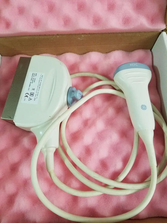 ultrasound transducer GE M7C.
