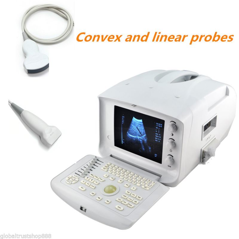 External 3D Version Digital Ultrasound Scanner Machine Convex + Linear Probes CE 190891910974 DIAGNOSTIC ULTRASOUND MACHINES FOR SALE