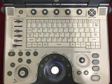 GE Logiq-E portable Ultrasound machine, MN 5148751 w/ 2 Probes and case
