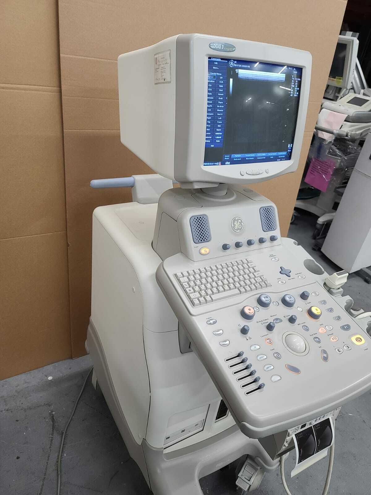 GE LOGIQ 3 EXPERT Ultrasound System with 739L Probe - FULLY TESTED DIAGNOSTIC ULTRASOUND MACHINES FOR SALE