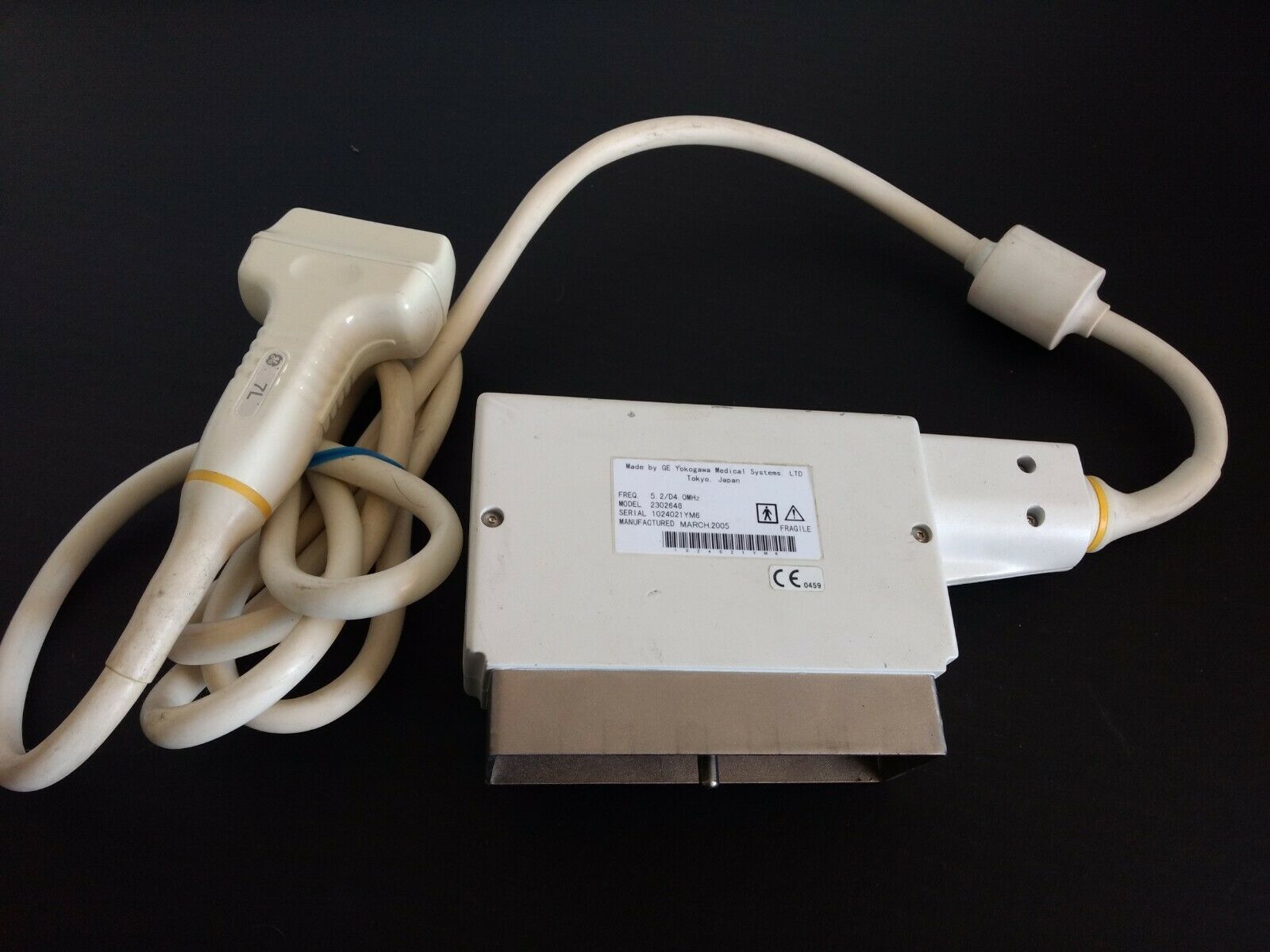 GE 7L Ultrasound transducer probe Model 2302646 DIAGNOSTIC ULTRASOUND MACHINES FOR SALE