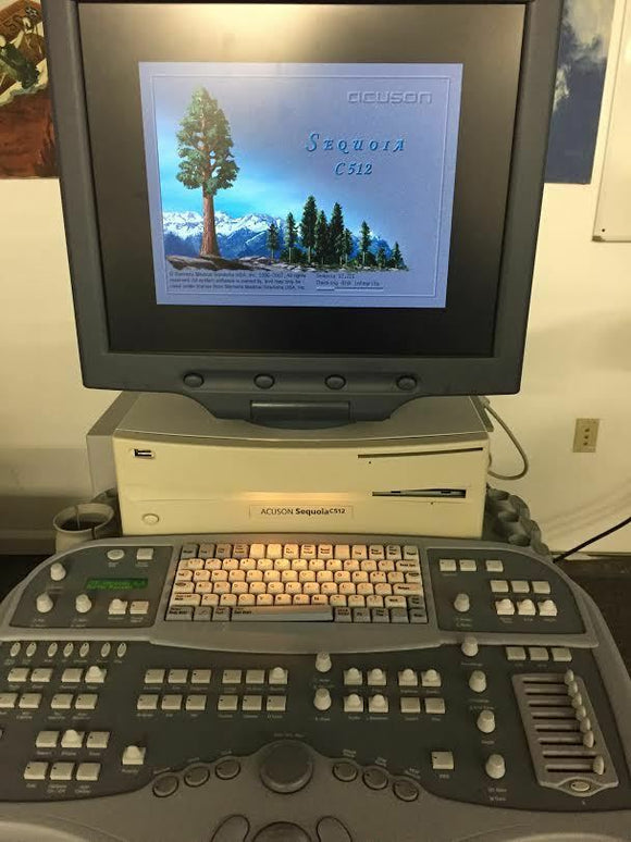 Siemens Acuson Sequoia C512 Ultrasound Machine