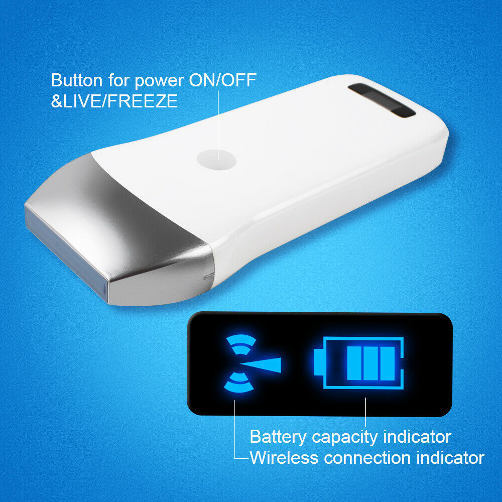 Remote diagnosis convenience Wireless WIFI Ultrasound Scanner Linear Array Probe DIAGNOSTIC ULTRASOUND MACHINES FOR SALE