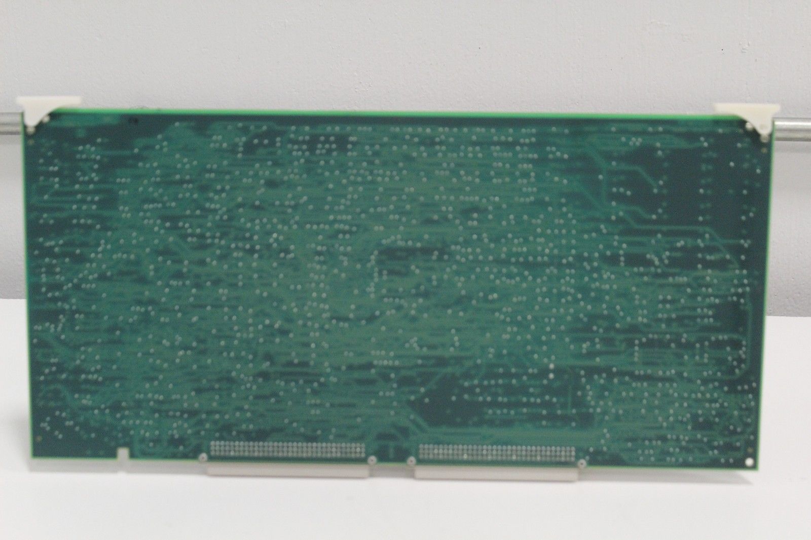 a close up of a computer chip on a table