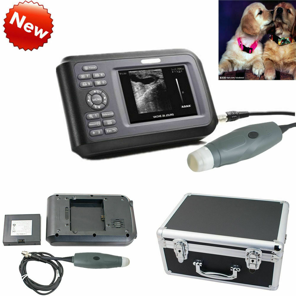 Portable Ultrasound Scanner Machine Portable Pregnancy Animal Veterinary + Case DIAGNOSTIC ULTRASOUND MACHINES FOR SALE