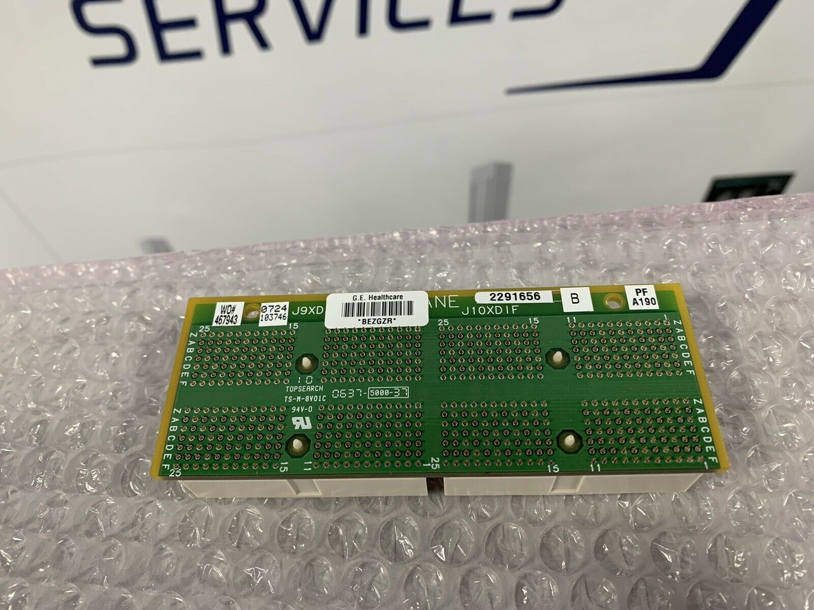 GE LOGIQ 9 ULTRASOUND J9XD/J10XDIF CONNECTOR ASSEMBLY 2291656 DIAGNOSTIC ULTRASOUND MACHINES FOR SALE