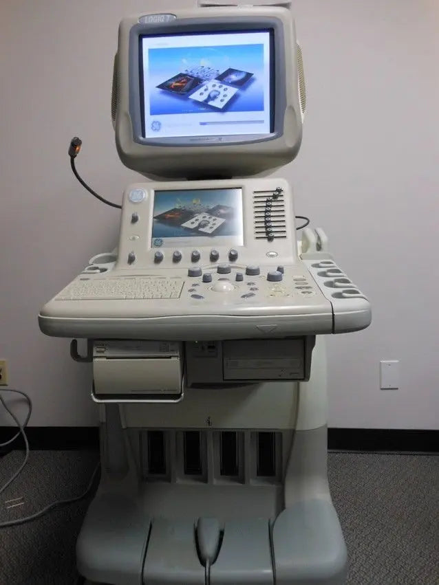 GE Logiq 7 Ultrasound (CRT Monitor)  Software Version R6.0.3 - Box Only DIAGNOSTIC ULTRASOUND MACHINES FOR SALE
