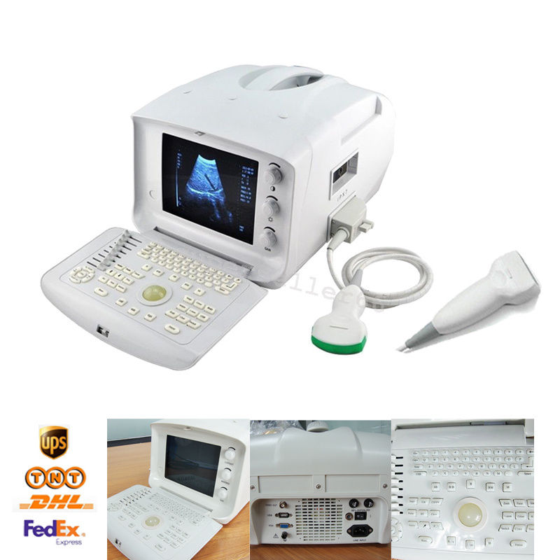 Digital LCD type-B ultrasonic Machine Ultrasound Scanner,Convex,Linear 2 Probes  190891562807 DIAGNOSTIC ULTRASOUND MACHINES FOR SALE