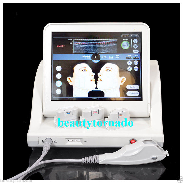 Hifu High Intensity Focused Ultrasound Anti-aging Hifu Machine with 3 heads DIAGNOSTIC ULTRASOUND MACHINES FOR SALE