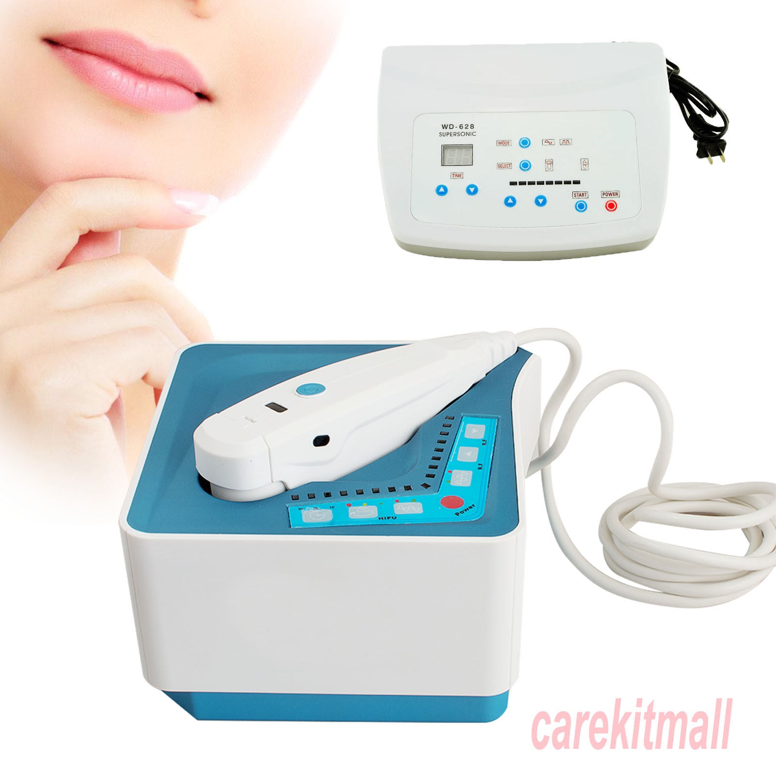 High Intensity Focused Ultrasound Hifu Ultrasonic RF LED Facial Wrinkle+Massager 190891931696 DIAGNOSTIC ULTRASOUND MACHINES FOR SALE