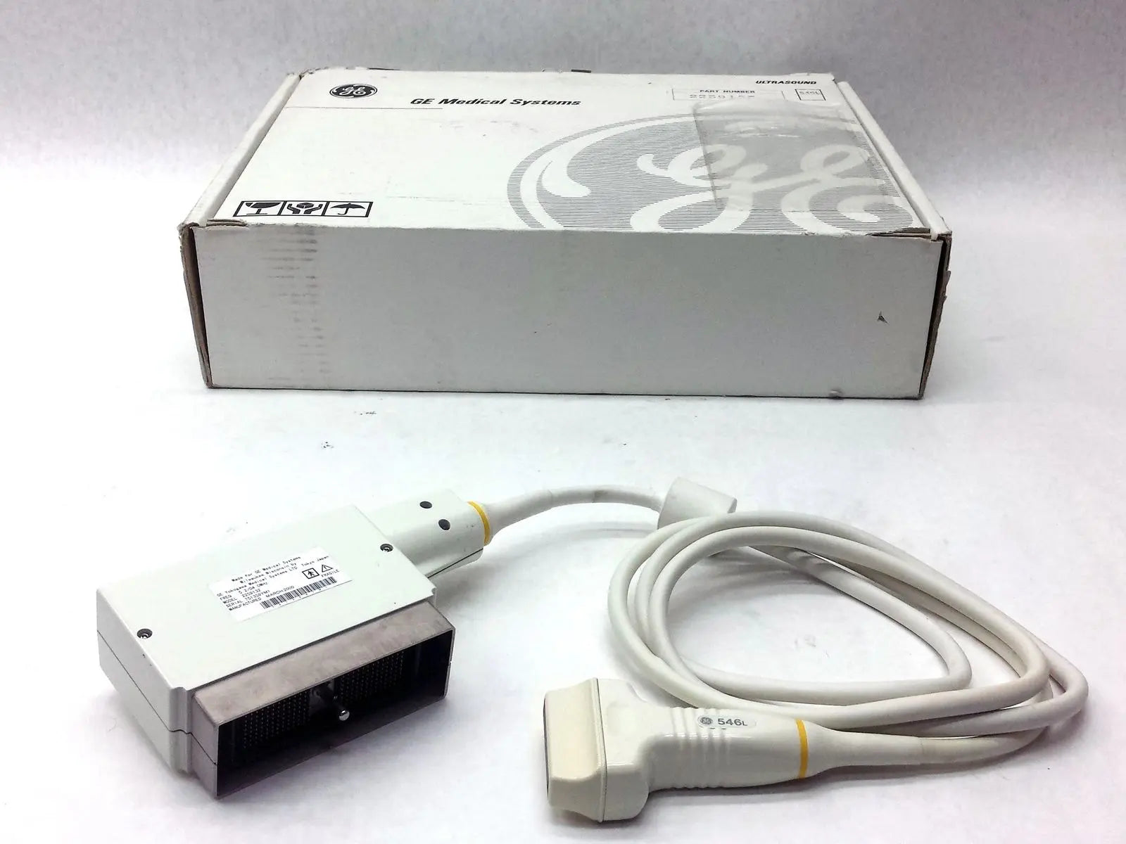 GE Medical Systems 546L P/N 2259132  Linear Array Transducer Ultrasound Probe DIAGNOSTIC ULTRASOUND MACHINES FOR SALE