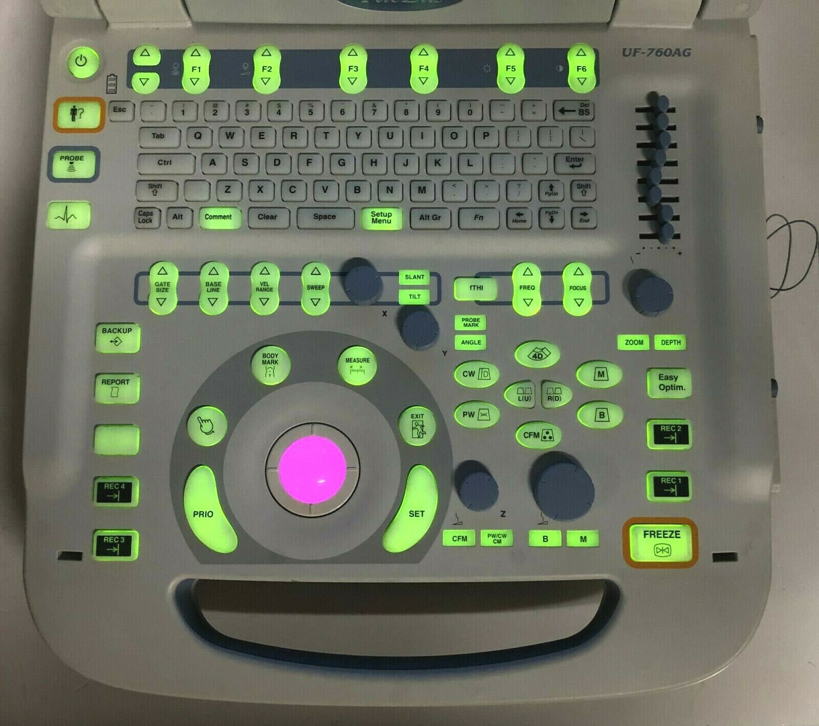 FUKUDA DENSHI PaoLus UF-760AG Full Digital Color Portable Ultrasound System DIAGNOSTIC ULTRASOUND MACHINES FOR SALE