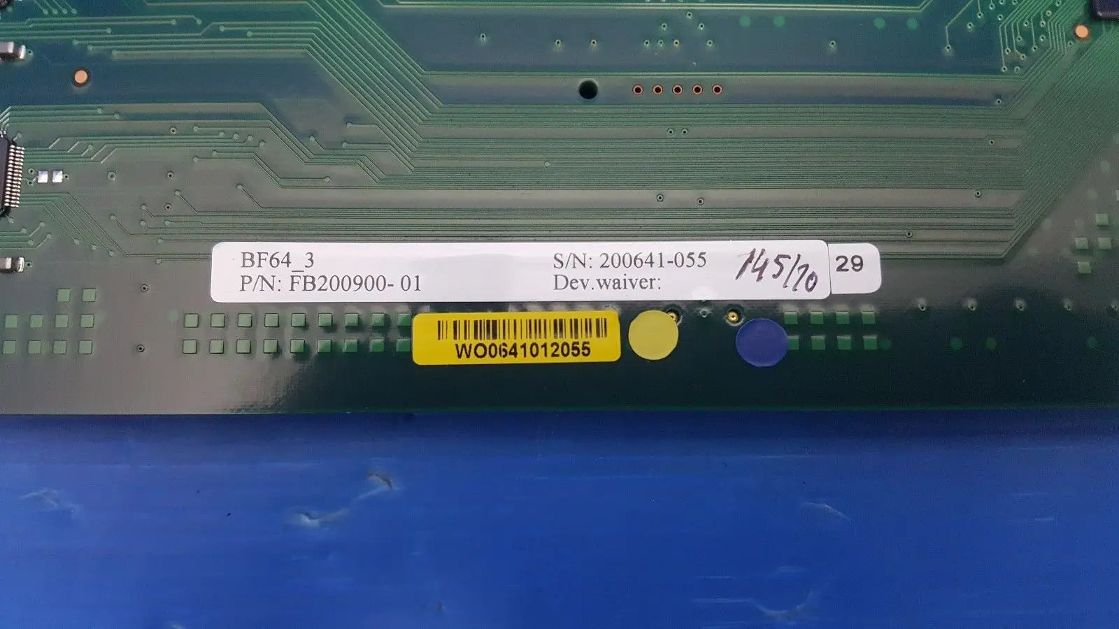 GE VINGMED Ultrasound BF64  Board P/N: FB302900 Rev.C DIAGNOSTIC ULTRASOUND MACHINES FOR SALE