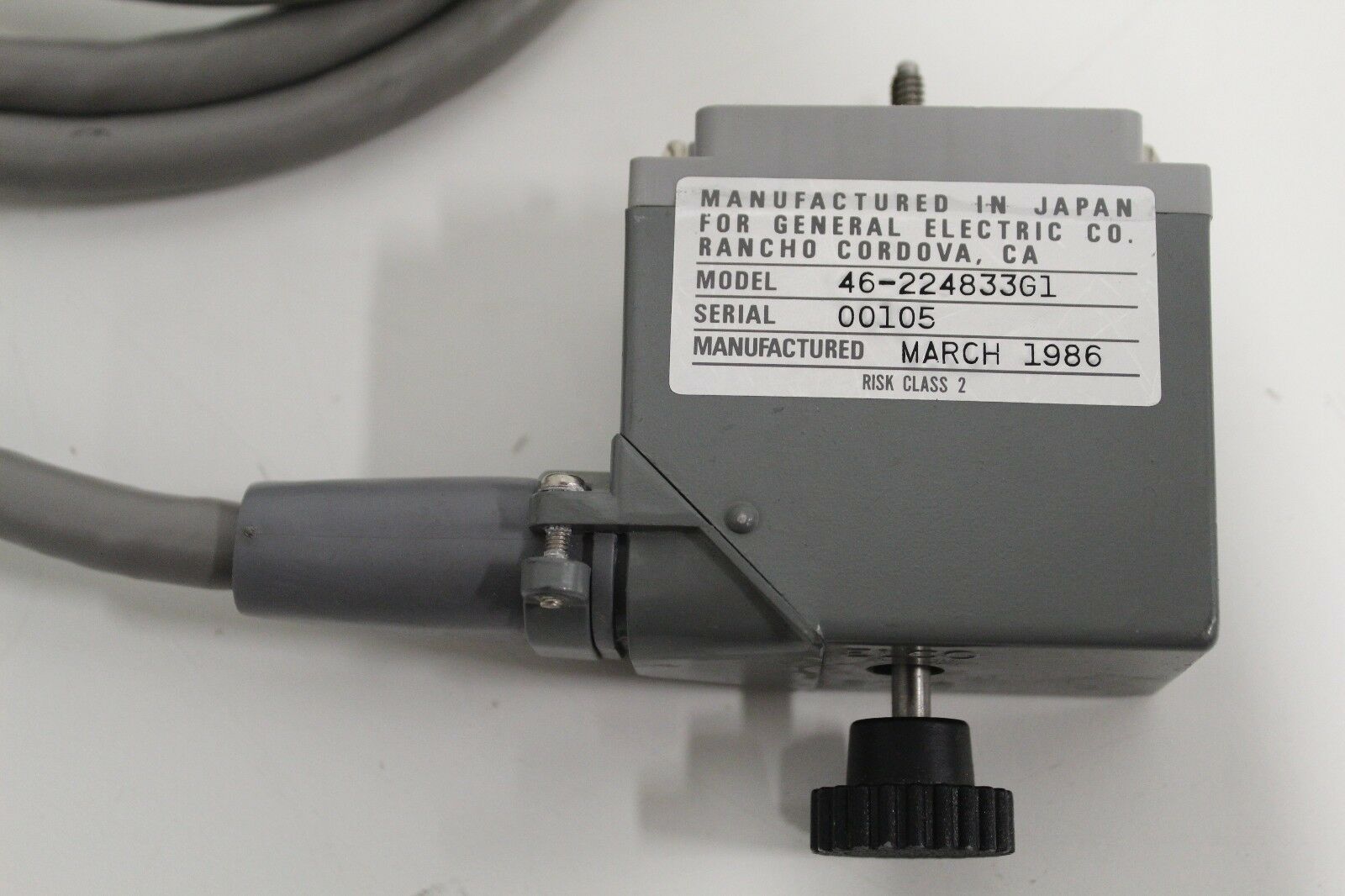 GE Array UltraSound 46-224833G1 Transducer Probe DIAGNOSTIC ULTRASOUND MACHINES FOR SALE