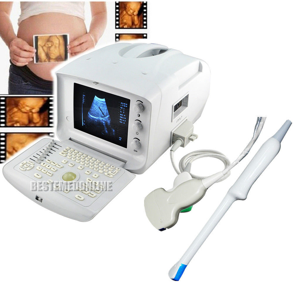 Free 3D 10'' LCD Digital Ultrasound Scanner +Convex +Transvaginal Probe 6000A FF DIAGNOSTIC ULTRASOUND MACHINES FOR SALE