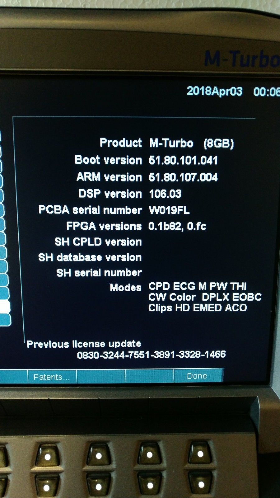 Sonosite M-Turbo Portable Ultrasound System MODULE w/ Battery DIAGNOSTIC ULTRASOUND MACHINES FOR SALE