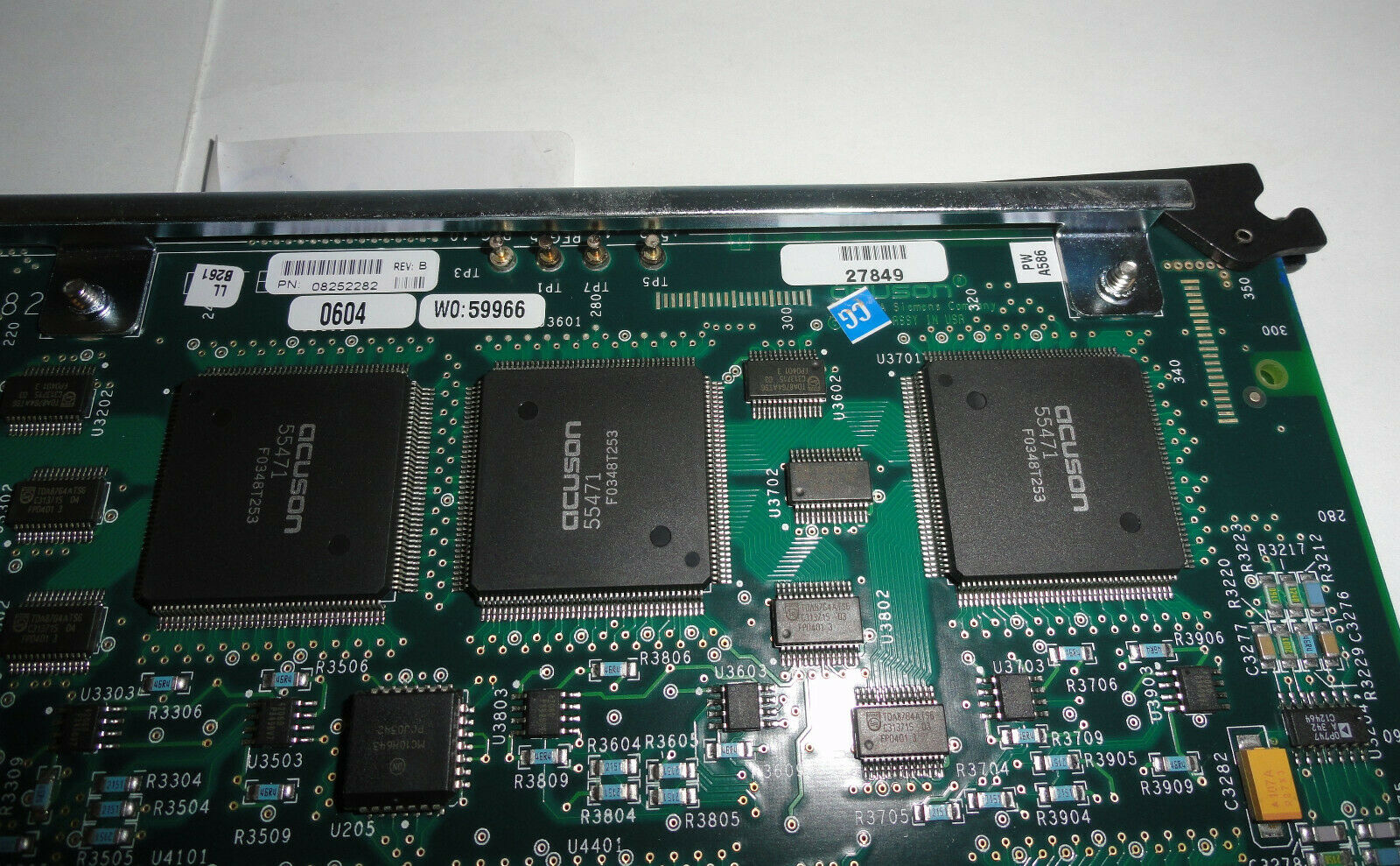 Siemens Sequoia Ultrasound board 08252282 Rev B DIAGNOSTIC ULTRASOUND MACHINES FOR SALE