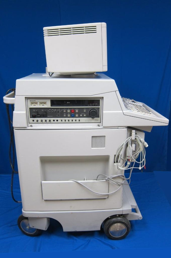 HP M2406A Sonos 2000 Ultrasound System w/ HP 21215A Probe, VCR, Printer
