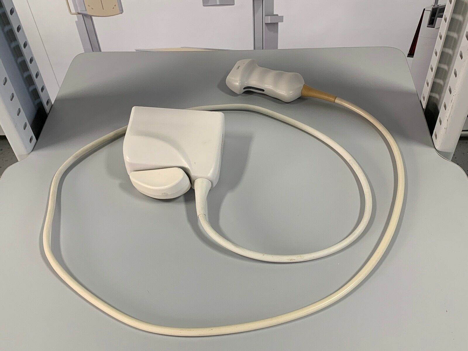 PHILIPS ULTRASOUND TRANSDUCER L9-3 PROBE, REMOVED FROM PHILIPS IU22 DIAGNOSTIC ULTRASOUND MACHINES FOR SALE