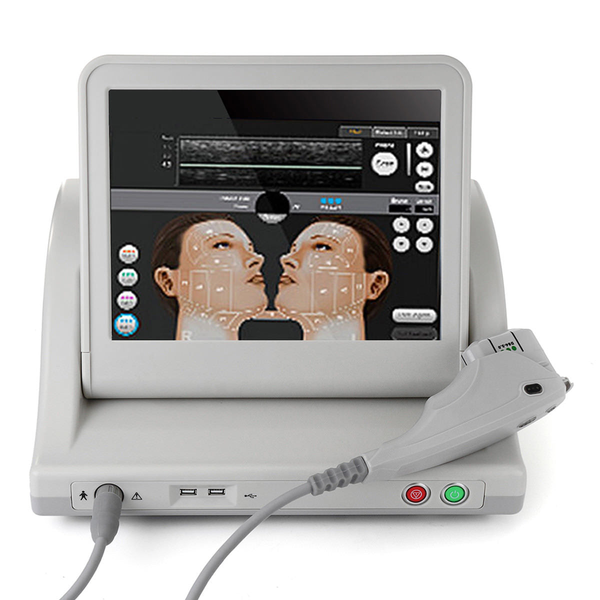 High Intensity Focused Ultrasound HIFU Facial Skin Care Spa Anti Aging Machine DIAGNOSTIC ULTRASOUND MACHINES FOR SALE