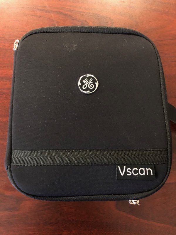 GE V-scan Dual Head - Handheld Portable Ultrasound. PHASED ARRAY+ LINEAR PROBES DIAGNOSTIC ULTRASOUND MACHINES FOR SALE