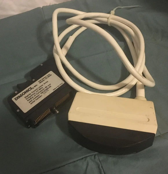 Diasonics slightly curved linear array 3.5mhz Ultrasound Probe, 80mm