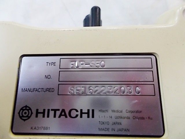 Hitachi EUP-S50 Ultrasound Transducer probe DIAGNOSTIC ULTRASOUND MACHINES FOR SALE