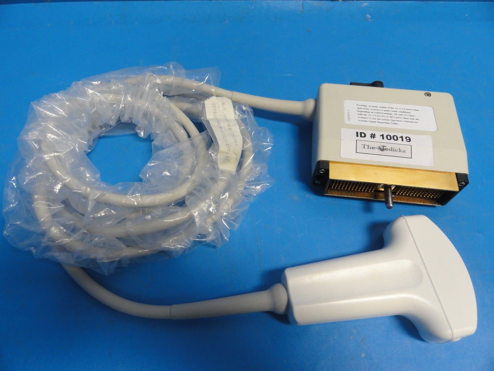 2002 GE AC-C3 P/N 2337674 Convex Array Probe for Acuson 128XP/Aspen (10019) DIAGNOSTIC ULTRASOUND MACHINES FOR SALE