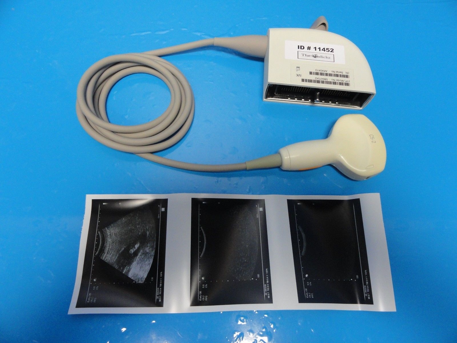 2004 Siemens C5-2 Convex Array Ultrasound Transducer for Sonoline G20  (11452) DIAGNOSTIC ULTRASOUND MACHINES FOR SALE