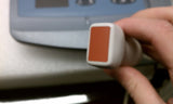 Good Agilent Optigo Portable Cardiac M2430A Ultrasound System & 21420A Probe!