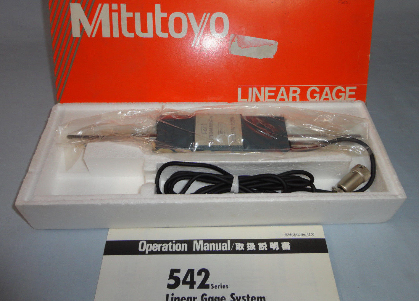 Mitutoyo 542-365 Linear Gage Probe 542365 LG-1050E .001-1.2" Fori Automation DIAGNOSTIC ULTRASOUND MACHINES FOR SALE
