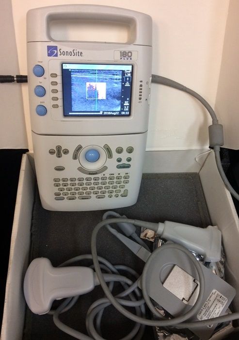 Sonosite 180 Plus portable ultrasound, 2006, 180+ DIAGNOSTIC ULTRASOUND MACHINES FOR SALE