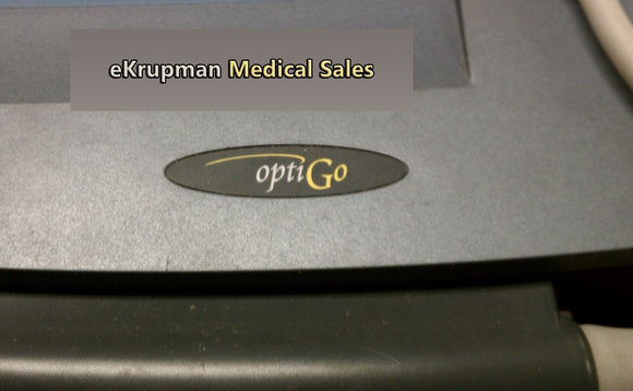 Good Agilent Optigo Portable Cardiac M2430A Ultrasound System & 21420A Probe!