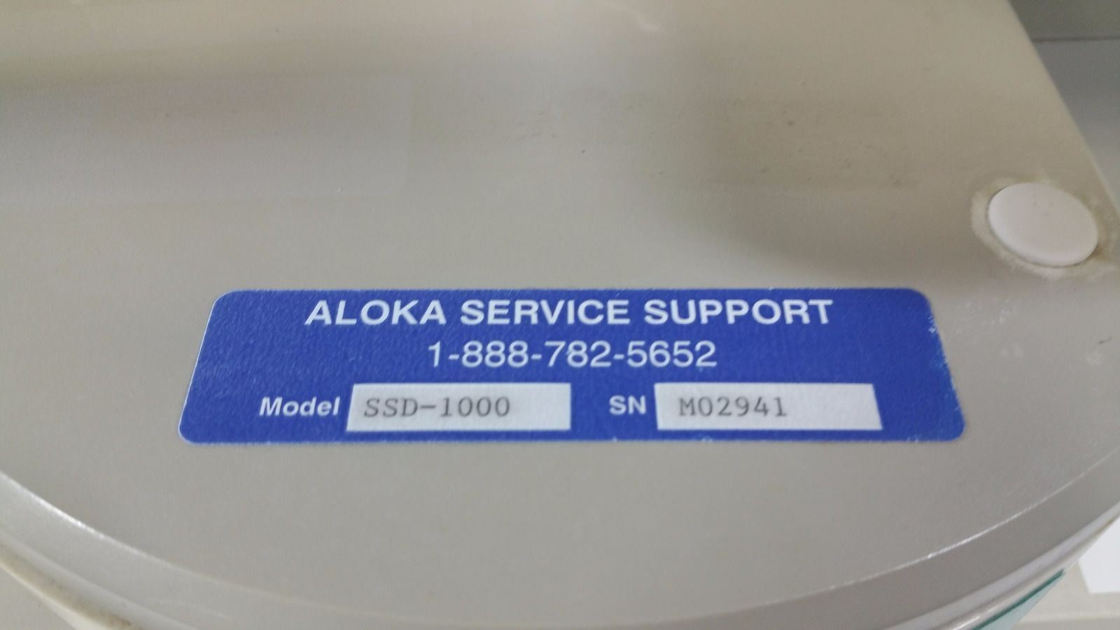 Aloka SSD-1000 Ultrasound With 3.5Mhz Probe DIAGNOSTIC ULTRASOUND MACHINES FOR SALE