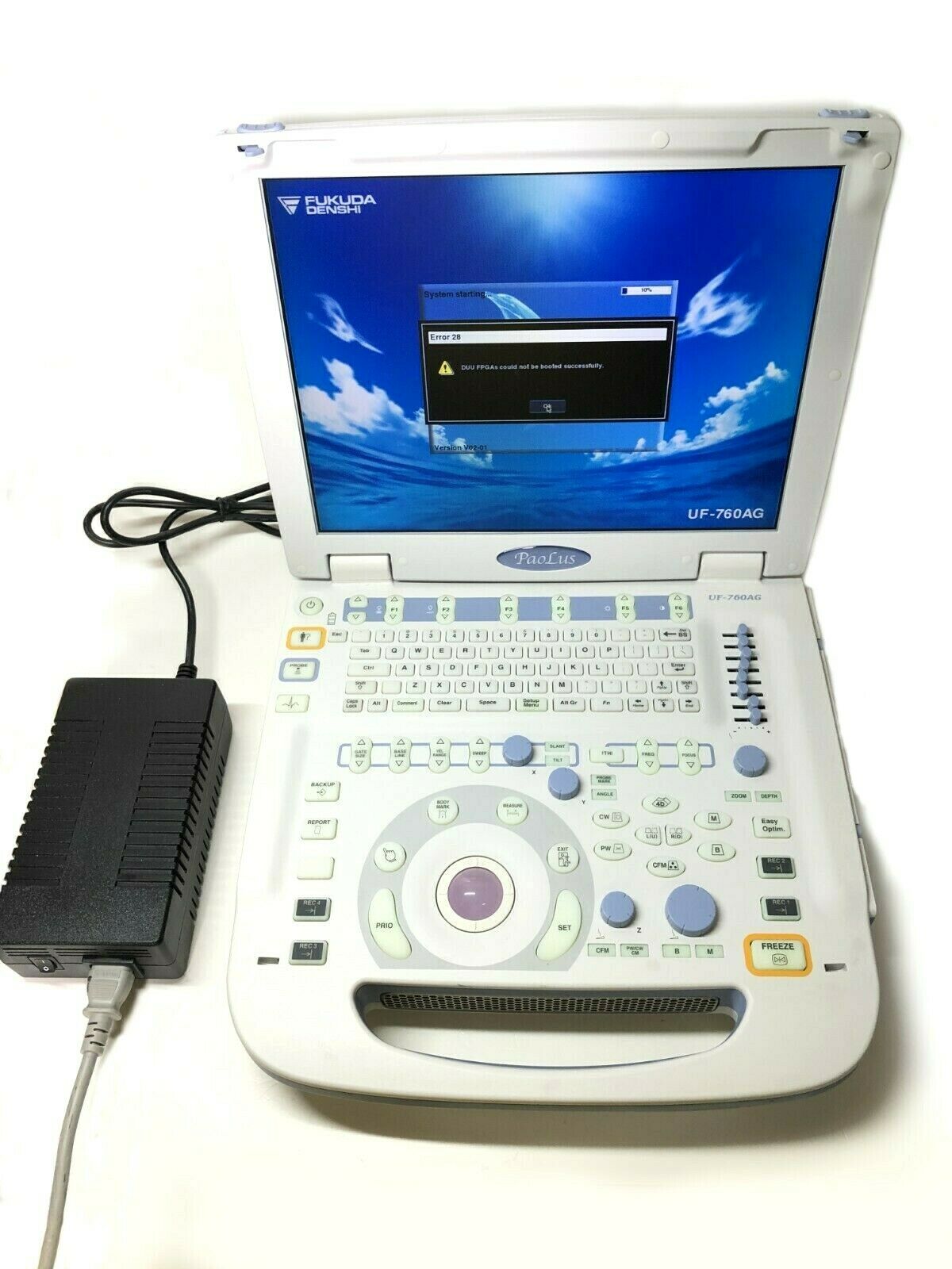 FUKUDA DENSHI PaoLus UF-760AG Full Digital Color Portable Ultrasound System DIAGNOSTIC ULTRASOUND MACHINES FOR SALE