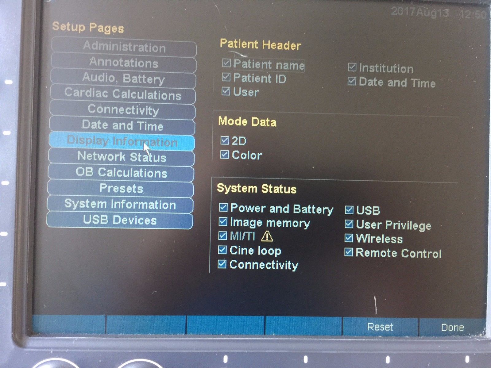 Ultrasound Sonosite S-Nerve DOM 2008 with Power Supply DIAGNOSTIC ULTRASOUND MACHINES FOR SALE